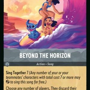 DISNEY LORCANA SINGLE CARDS: REIGN OF JAFAR #44: Beyond the Horizon (Uncommon 202/204: NM)