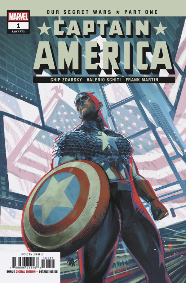 CAPTAIN AMERICA (2025 SERIES) #1: Ben Harvey cover A