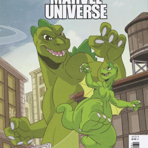 GODZILLA DESTROYS THE MARVEL UNIVERSE #1: Sean Galloway Animation cover F