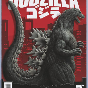 GODZILLA DESTROYS THE MARVEL UNIVERSE #1: John Tyler Christopher Action Figure cover D