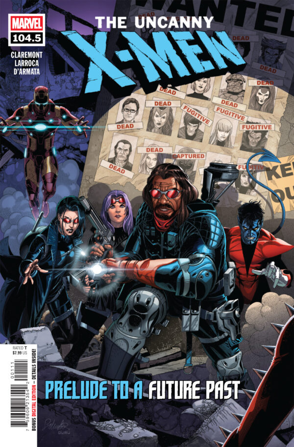 X-MEN BY CHRIS CLAREMONT: PRELUDE TO A FUTURE PAST #1: Salvador Larroca cover A