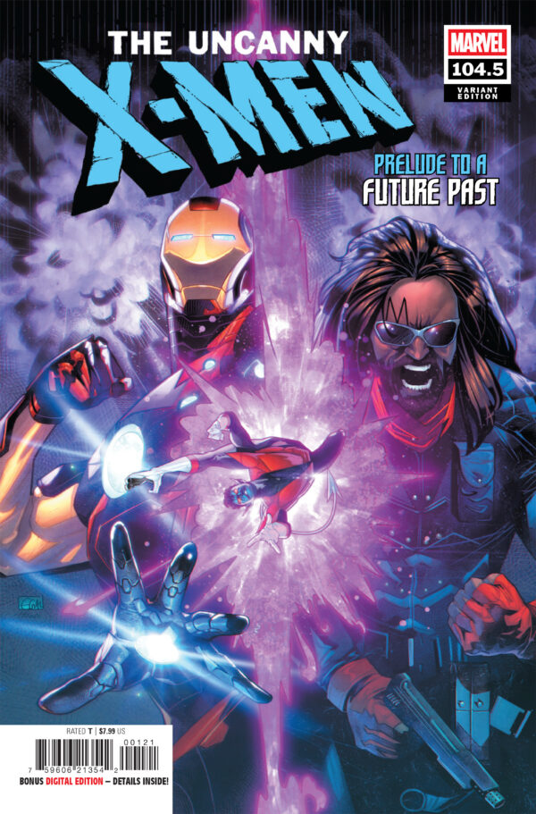 X-MEN BY CHRIS CLAREMONT: PRELUDE TO A FUTURE PAST #1: Edwin Galmon cover B