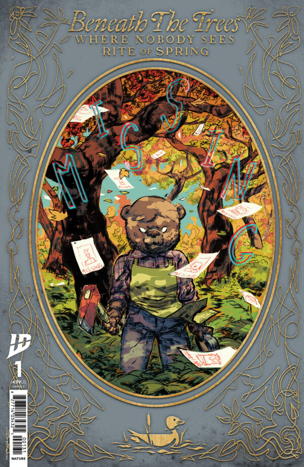 BENEATH TREES WHERE NOBODY SEES: RITE OF SPRING #1: Riley Rossmo cover C