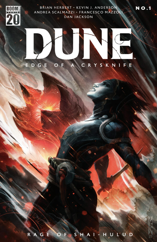DUNE: EDGE OF A CRYSKNIFE: RAGE OF SHAI-HULUD #1 Raymond Swanland cover A