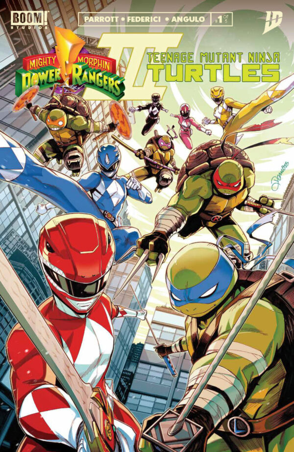 POWER RANGERS/TEENAGE MUTANT NINJA TURTLES III #1 Alessio Zonno cover A