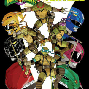 POWER RANGERS/TEENAGE MUTANT NINJA TURTLES III #1 Dan Mora cover B