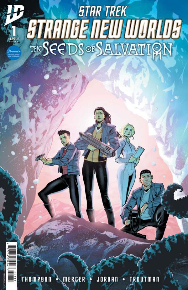 STAR TREK: STRANGE NEW WORLDS: SEEDS OF SALVATION #1 Travis Mercer cover A