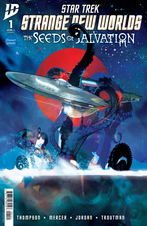 STAR TREK: STRANGE NEW WORLDS: SEEDS OF SALVATION #1 Christian Ward cover B