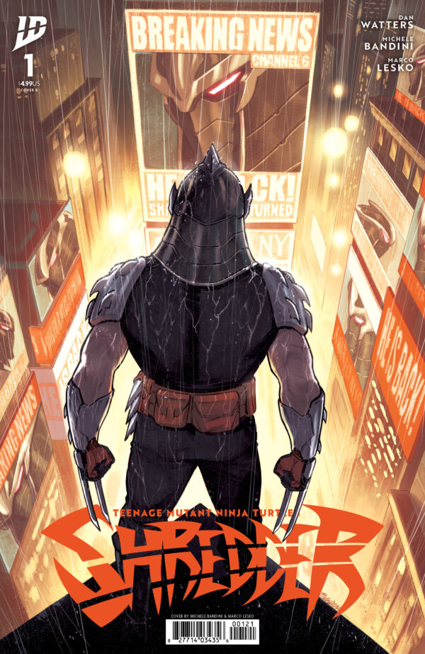 TEENAGE MUTANT NINJA TURTLES: SHREDDER #1 Michele Bandini cover B
