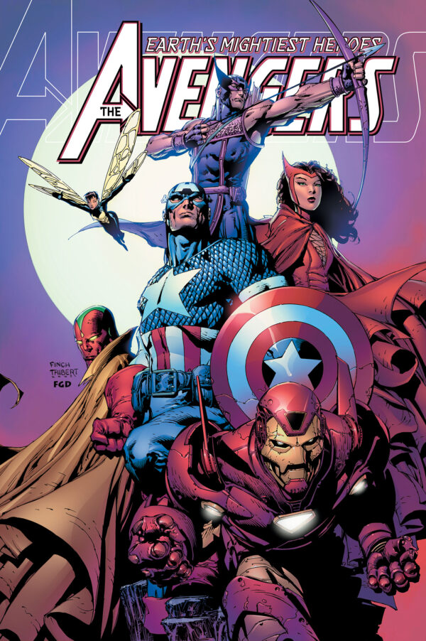 AVENGERS BY JOHNS & COIPEL OMNIBUS (HC) David Finch cover