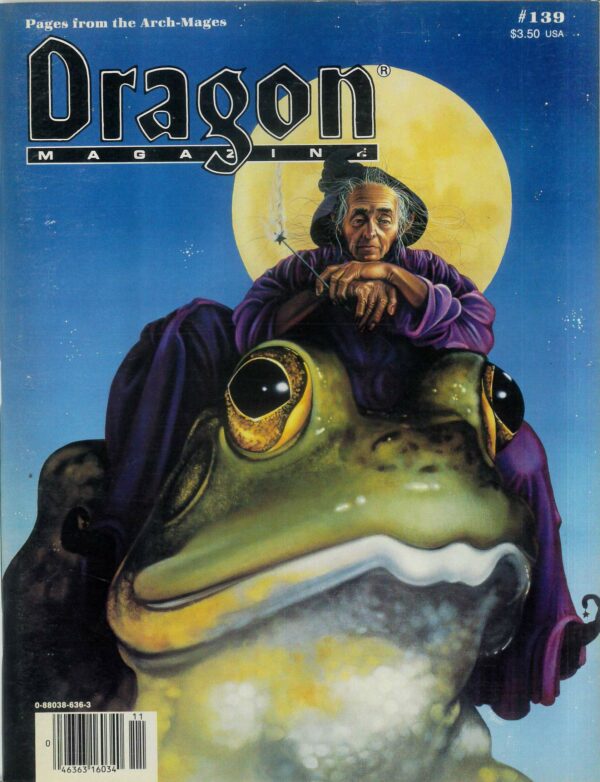 DRAGON MAGAZINE #139: NM