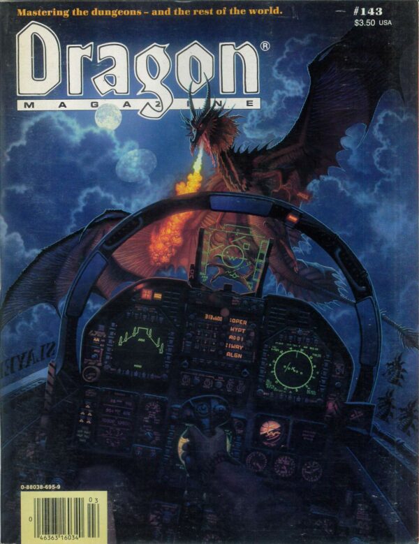 DRAGON MAGAZINE #143: NM