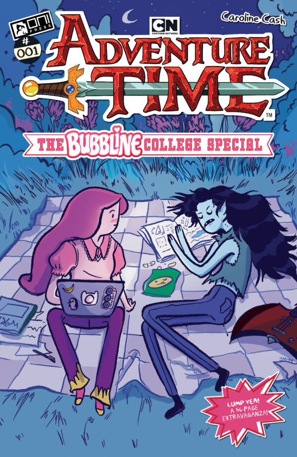 ADVENTURE TIME: BUBBLINE COLLEGE SPECIAL #1 Robyn Smith cover B