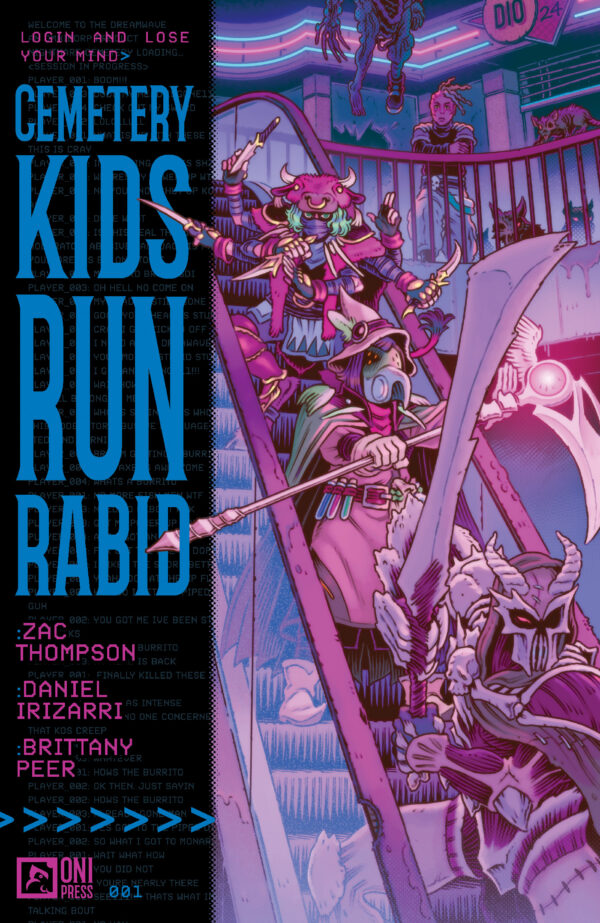 CEMETERY KIDS RUN RABID #1 Daniel Irizarri cover A