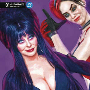 HARLEY QUINN X ELVIRA #1 Mark Spears cover E