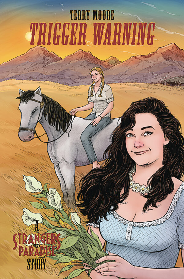 TRIGGER WARNING: STRANGERS IN PARADISE STORY Terry Moore cover A