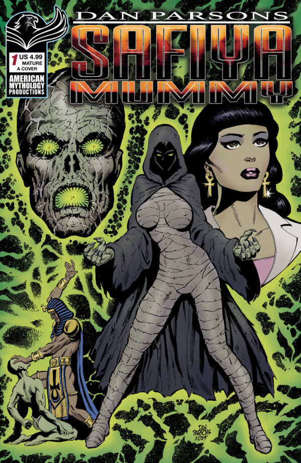 SAFIYA MUMMY #1 Dan Parsons cover A