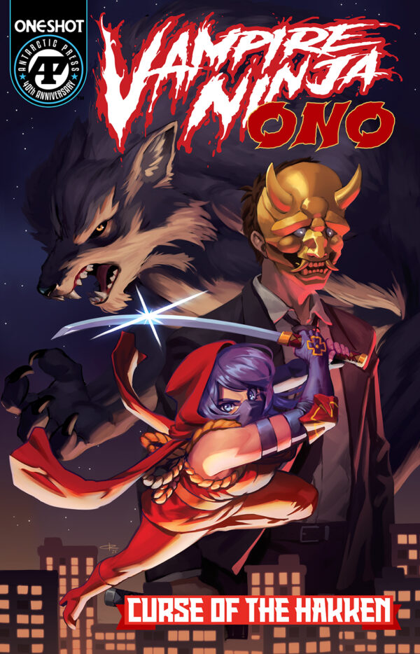 VAMPIRE NINJA ONO: CURSE OF HAKKEN #1 Grenias cover A