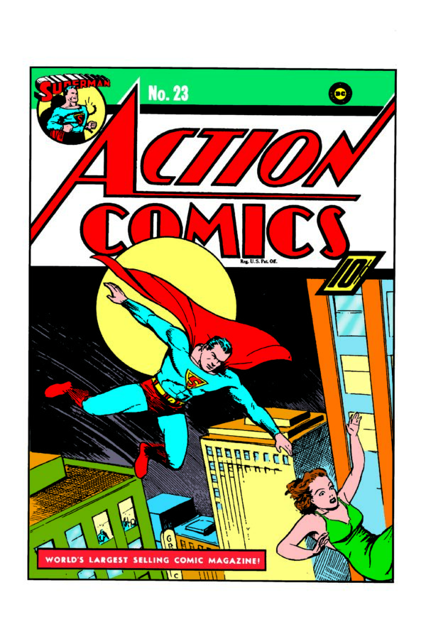 ACTION COMICS (1938- SERIES) #23 2025 Facsimile edition (Joe Shuster cover A)