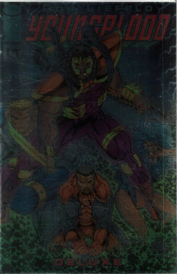 YOUNGBLOOD (1993-1995,2012-2013 SERIES) #2: Rob Liefeld Foil cover B
