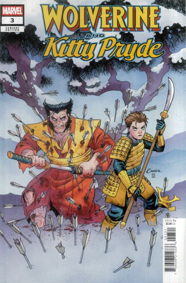 WOLVERINE AND KITTY PRYDE #3: Amanda Conner cover B