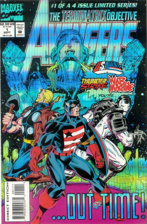 AVENGERS: TERMINATRIX OBJECTIVE #1: 1st appearance of Alioth (foil cover) NM