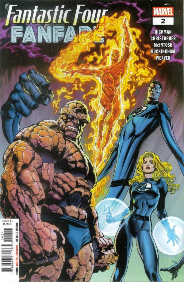 FANTASTIC FOUR FANFARE #2: Claudio Castellini cover A