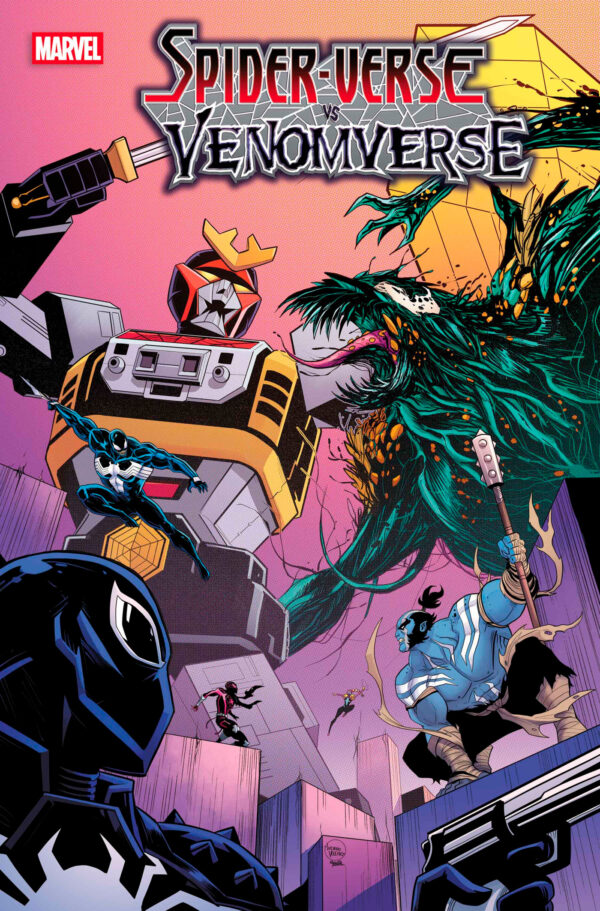 SPIDER-VERSE VS VENOMVERSE #4 Luciano Vecchio cover A