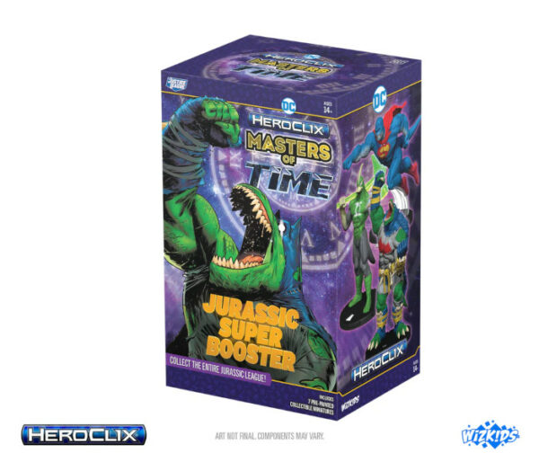 HEROCLIX #113: DC COMICS: Masters of Time Jurassic Booster