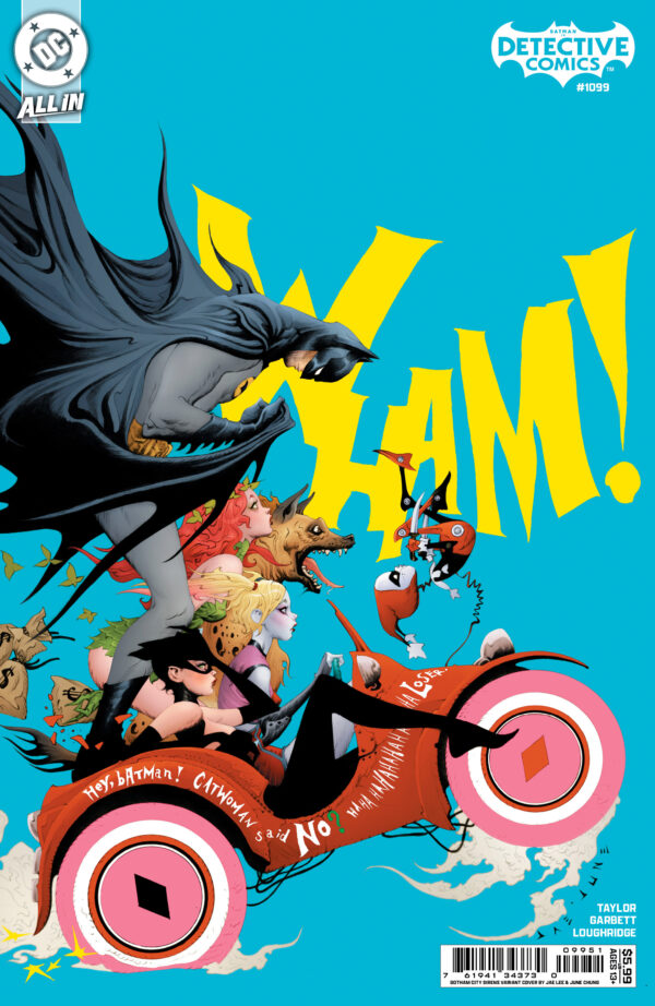 DETECTIVE COMICS (1935- SERIES: VARIANT EDITION) #1099 Jae Lee Gotham City Sirens cover E