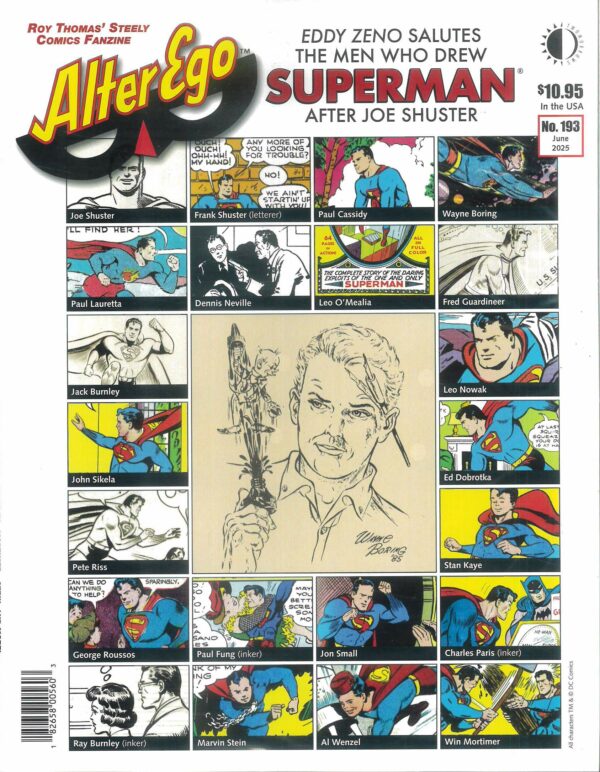 ALTER EGO MAGAZINE #193: Drawn to Greatness: Superman Artists