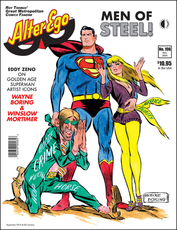 ALTER EGO MAGAZINE #196 Men of Steel