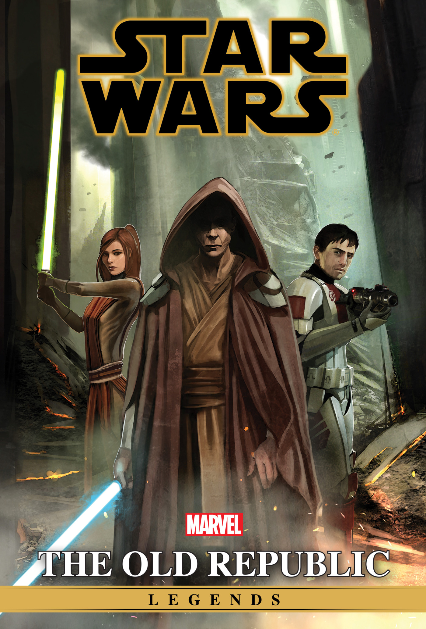 STAR WARS LEGENDS: OLD REPUBLIC OMNIBUS (HC) #2: Benjamin Caare cover STAR WARS LEGENDS: OLD REPUBLIC OMNIBUS (HC) #2: Benjamin Caare cover