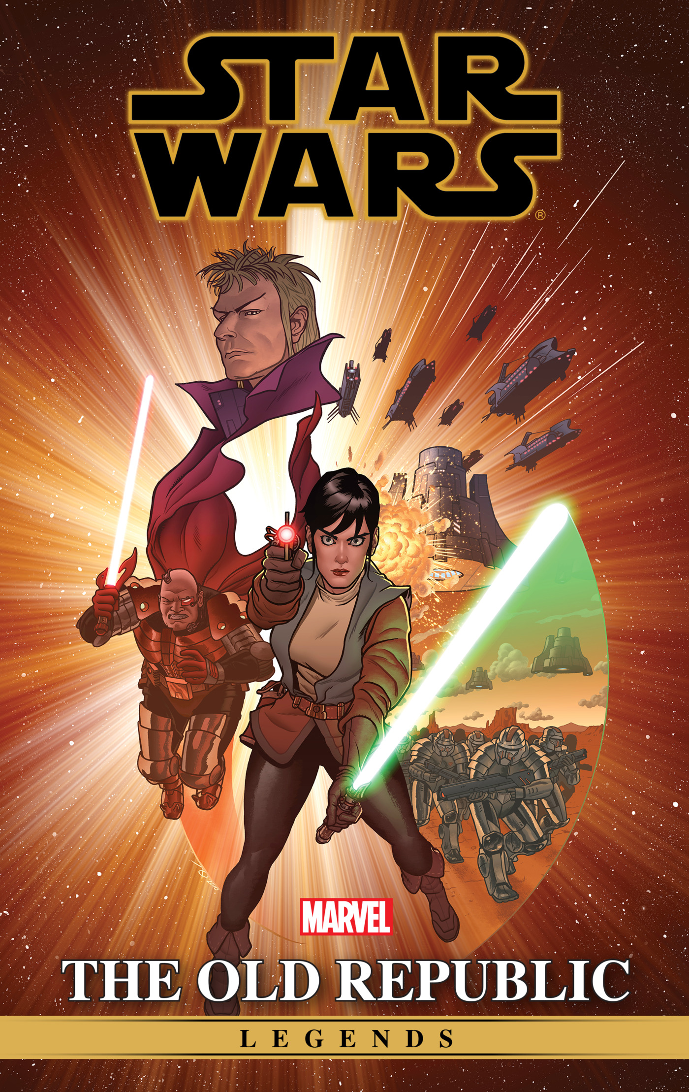 STAR WARS LEGENDS: OLD REPUBLIC OMNIBUS (HC) #2: Joe Quinones Direct Market cover STAR WARS LEGENDS: OLD REPUBLIC OMNIBUS (HC) #2: Joe Quinones Direct Market cover