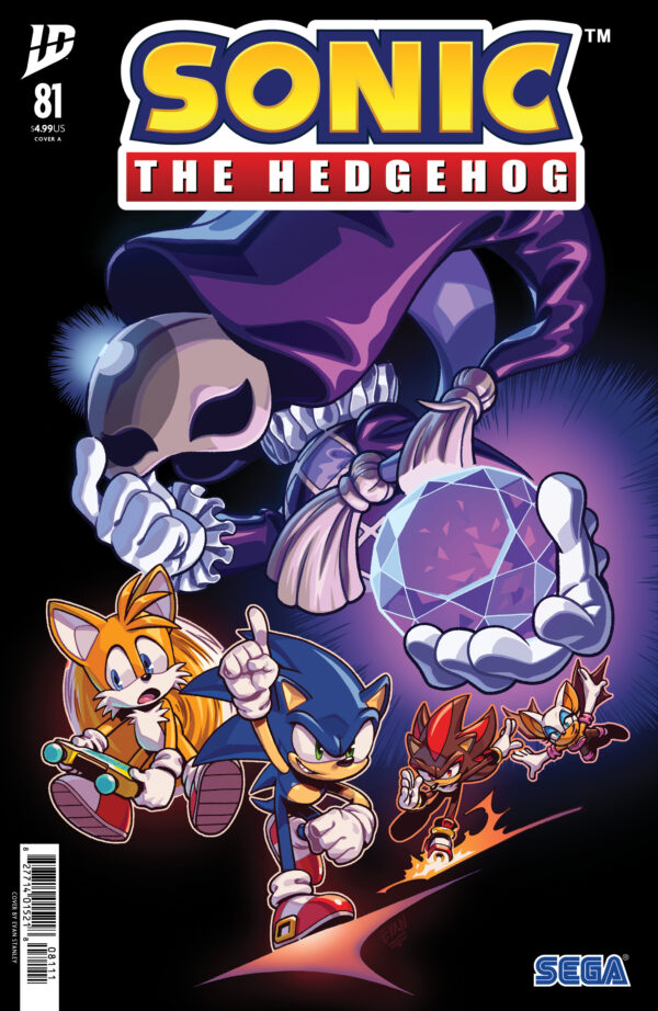 SONIC THE HEDGEHOG (2018 SERIES) #81 Evan Stanley cover A
