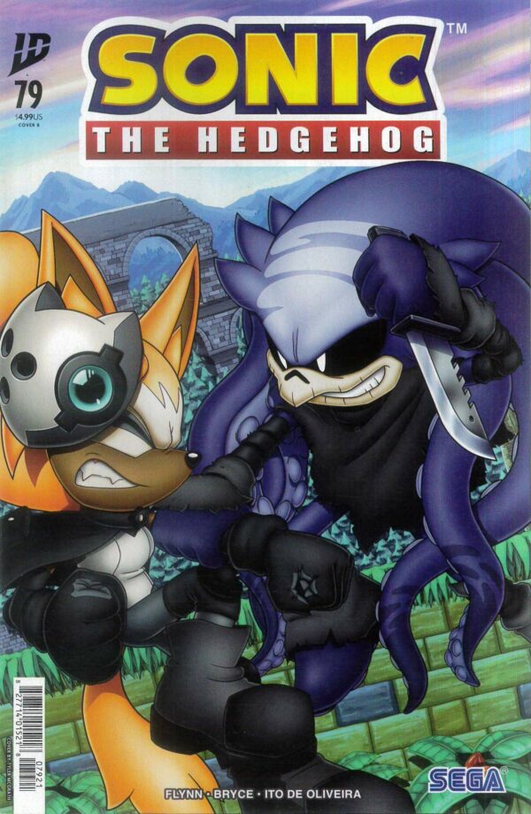SONIC THE HEDGEHOG (2018 SERIES) #79: Tyler McGrath cover B