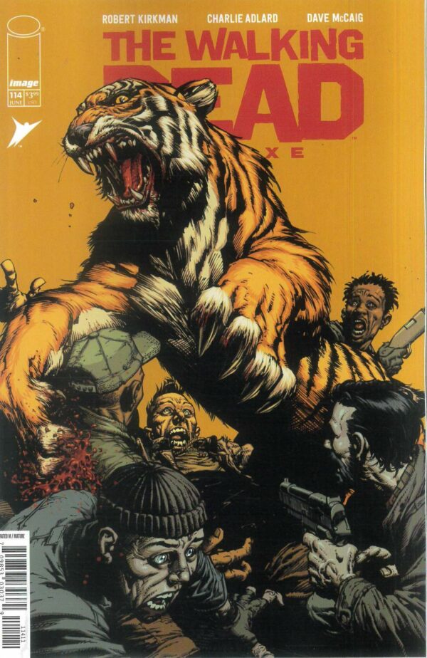 WALKING DEAD DELUXE #114: David Finch cover A