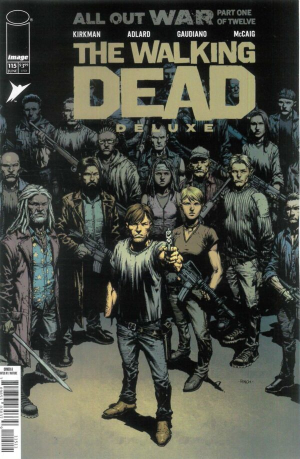 WALKING DEAD DELUXE #115: David Finch cover A