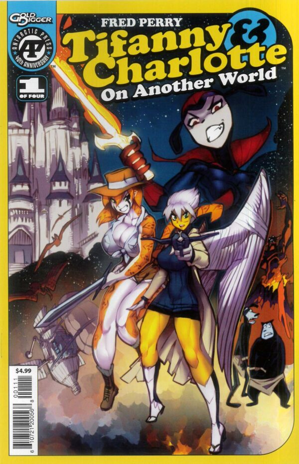 TIFANNY & CHARLOTTE ON ANOTHER WORLD #1: Fred Perry cover A
