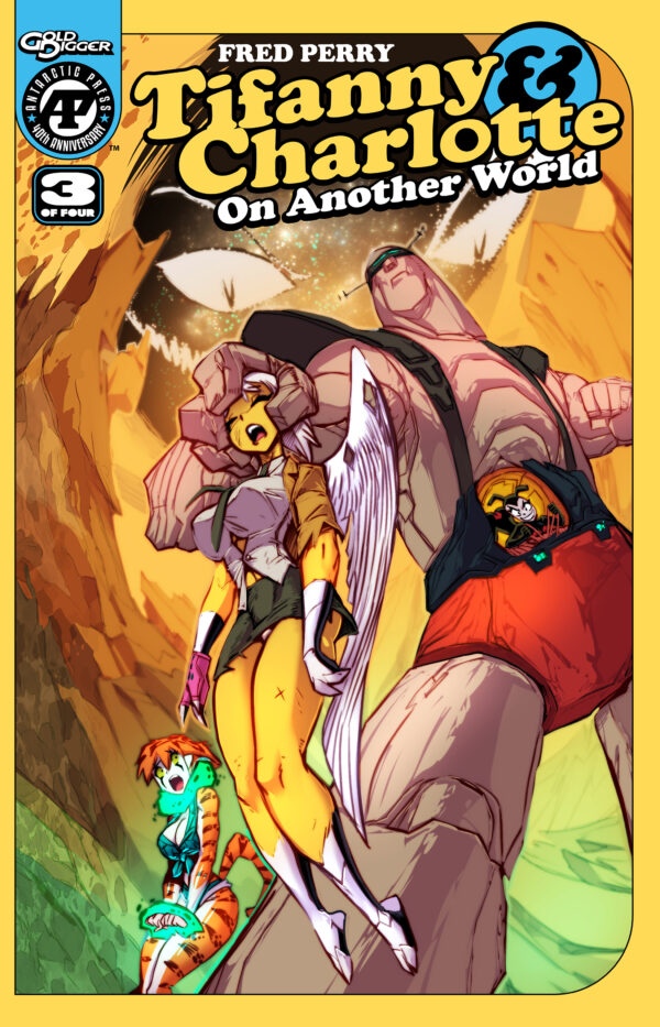 TIFANNY & CHARLOTTE ON ANOTHER WORLD #3 Fred Perry cover A