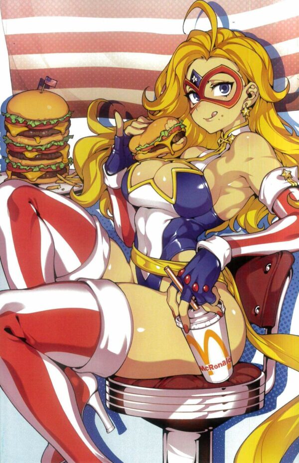 KAMEN AMERICA: PATRIOT DREAM #0: Fishine Chen cover B