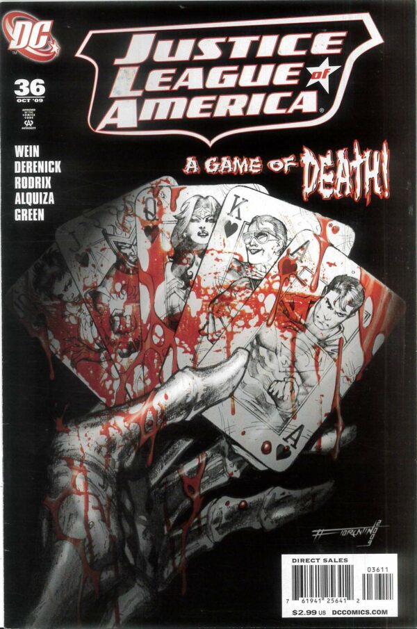 JUSTICE LEAGUE OF AMERICA (2006-2011 SERIES) #36