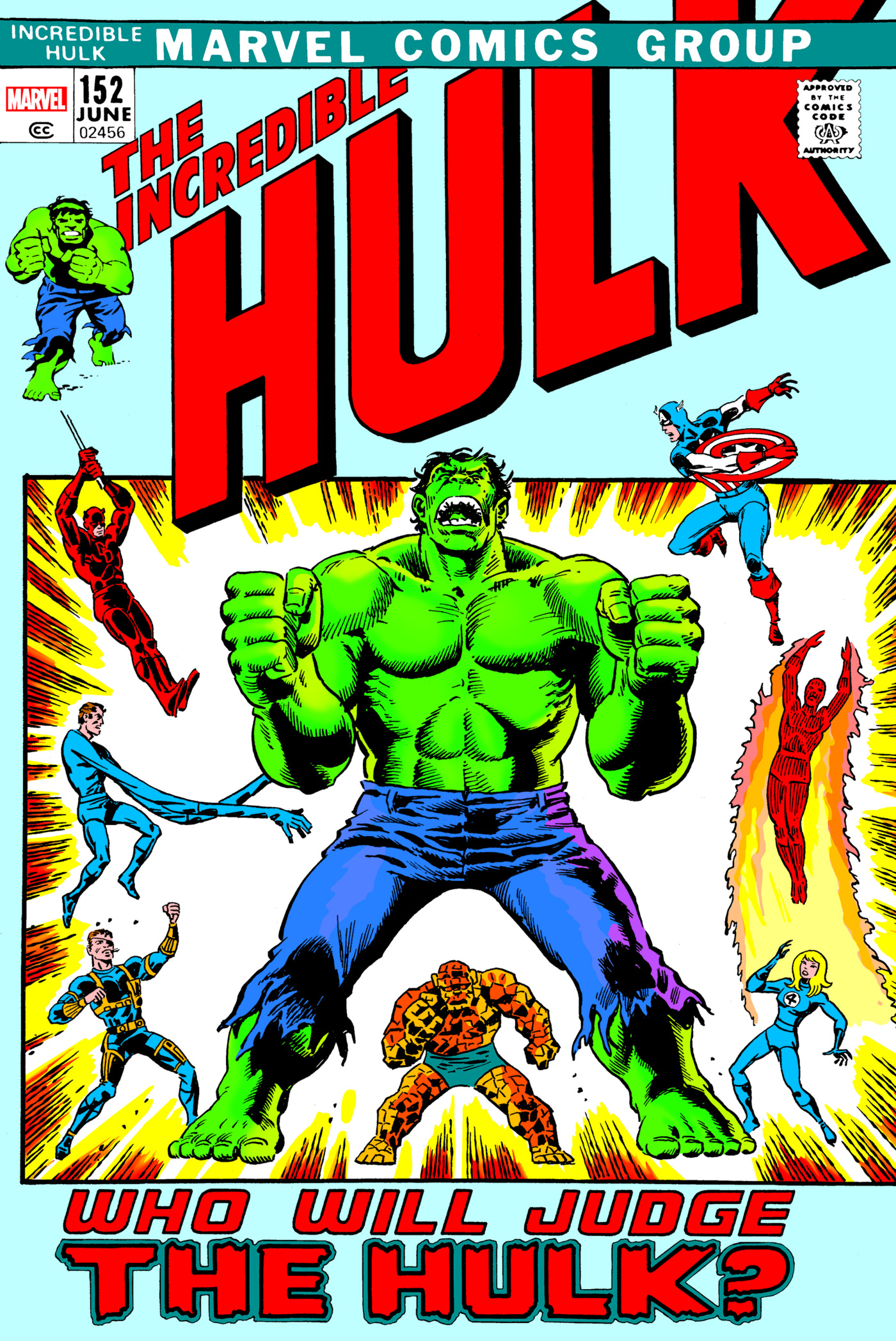 INCREDIBLE HULK OMNIBUS (HC) #3: Herb Trimpe Who Will Judge the Hulk Direct Market cover INCREDIBLE HULK OMNIBUS (HC) #3: Herb Trimpe Who Will Judge the Hulk Direct Market cover
