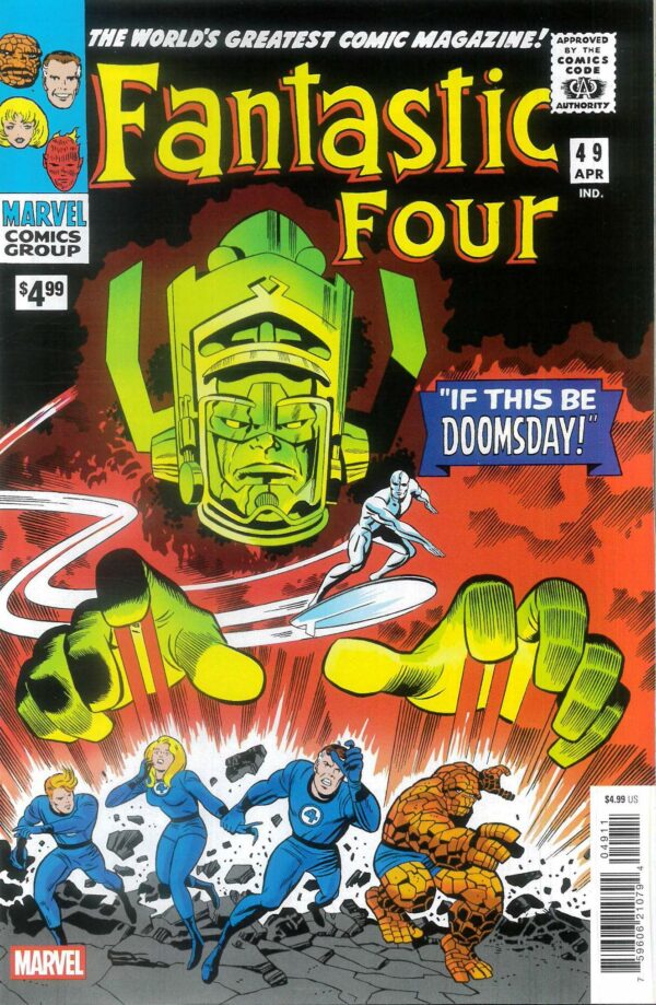 FANTASTIC FOUR (1961-1996,2003-2011,2012-2015 SER) #49: 2025 Facsimile edition (Jack Kirby cover A)