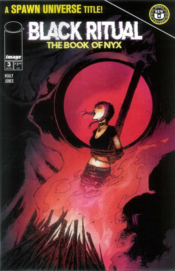 SPAWN: BLACK RITUAL: THE BOOK OF NYX #3: Nat Jones cover A