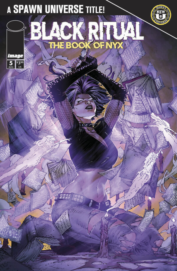 SPAWN: BLACK RITUAL: THE BOOK OF NYX #5 Brett Booth cover B