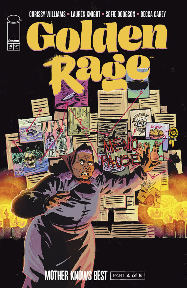 GOLDEN RAGE: MOTHER KNOWS BEST #4: Lauren Knight cover A