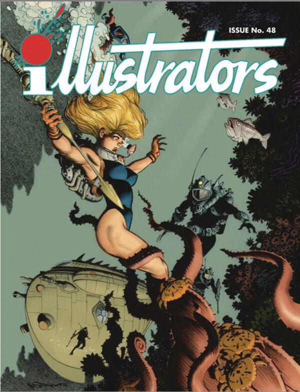 ILLUSTRATORS MAGAZINE #48 Octopus cover