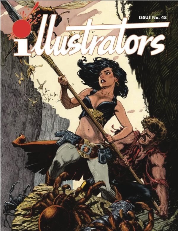 ILLUSTRATORS MAGAZINE #48 Spiders cover