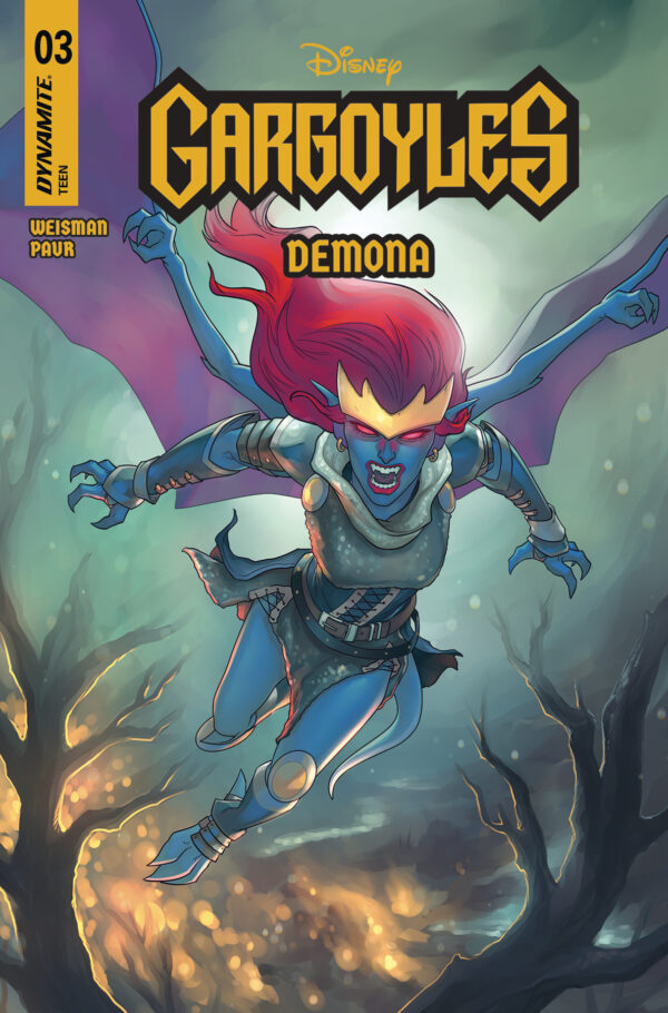 GARGOYLES: DEMONA #3 Meghan Hetrick cover A